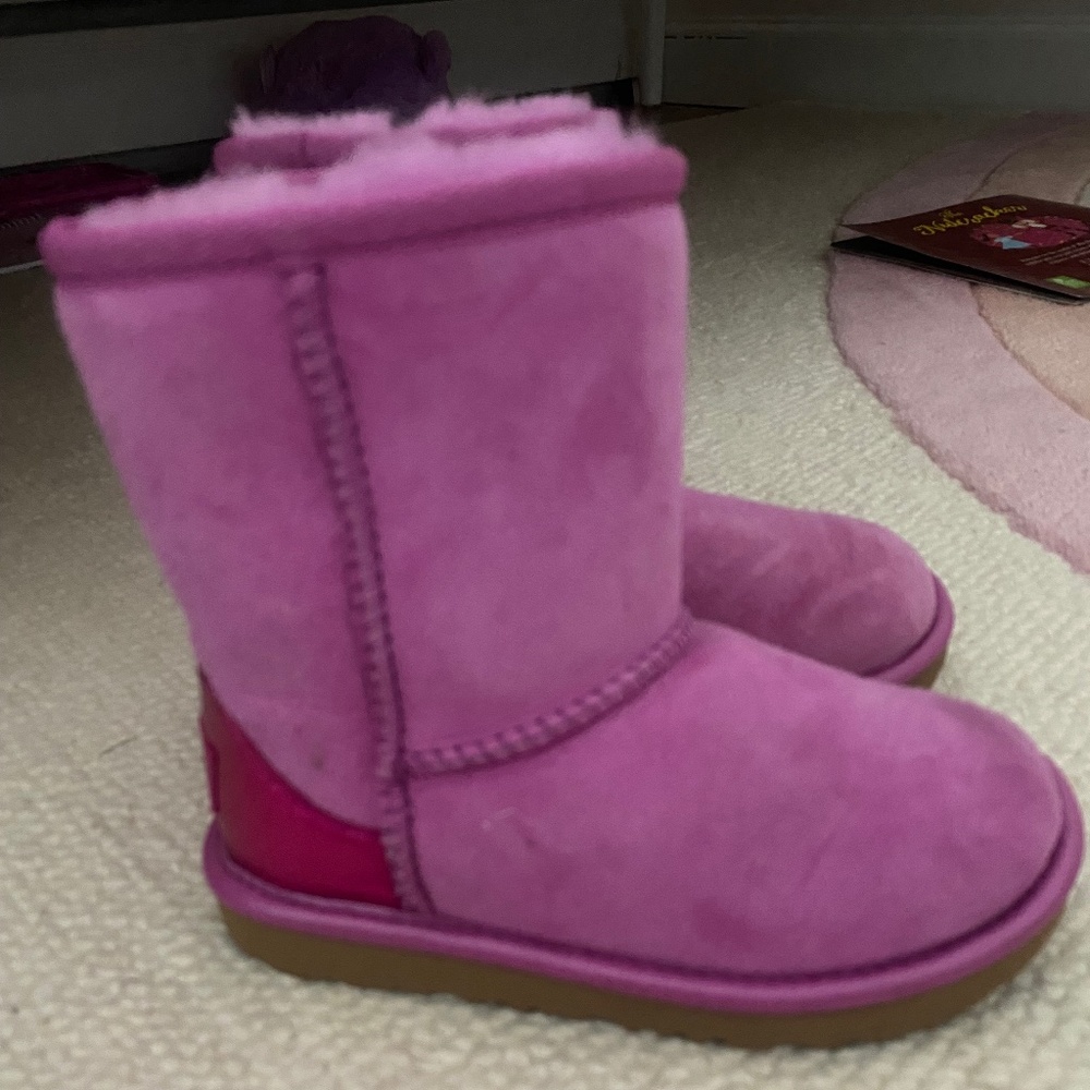 Kids Ugg Boots - Purple and Pink Size US 11
